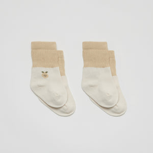 Set of 2 Socks Lemon