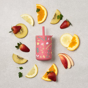 Mini Smoothie Cup Garden Pink