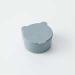 Silicone mini snack box bear blue