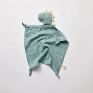 Organic Muslin Dinosaur Lovey