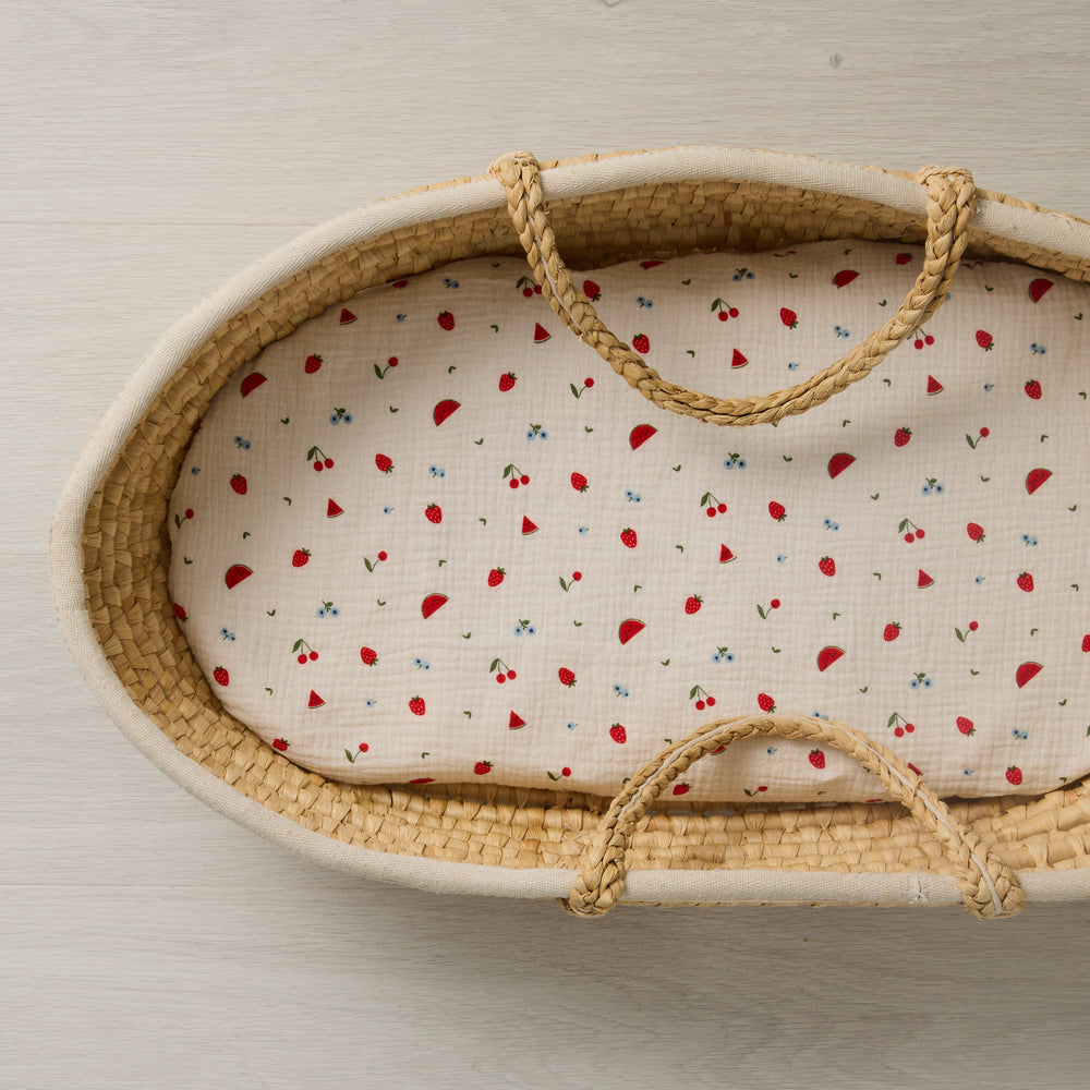 Organic Muslin Swaddle - Sweet Pickings PRE-ORDER FOR MID SEPTEMBER