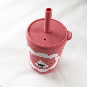 Mini Smoothie Cup Pink Lion