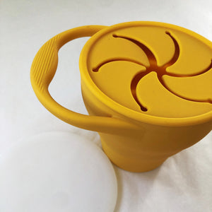 Silicone Snack Cup in Sunshine