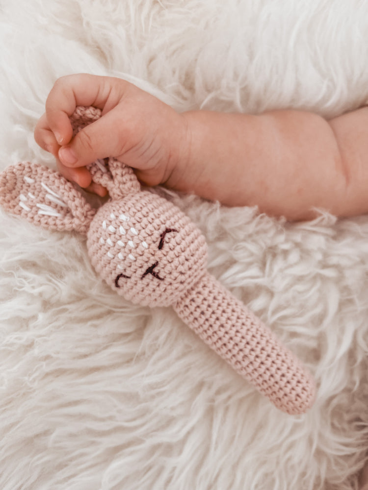 Bunny rattle for babies baby rattle