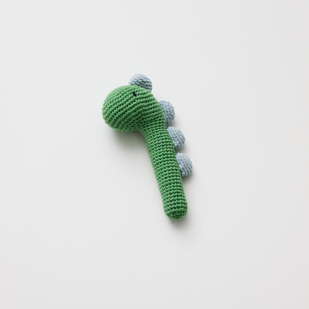 Crochet Dinosaur Rattle