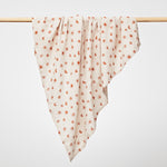 organic muslin baby swaddle