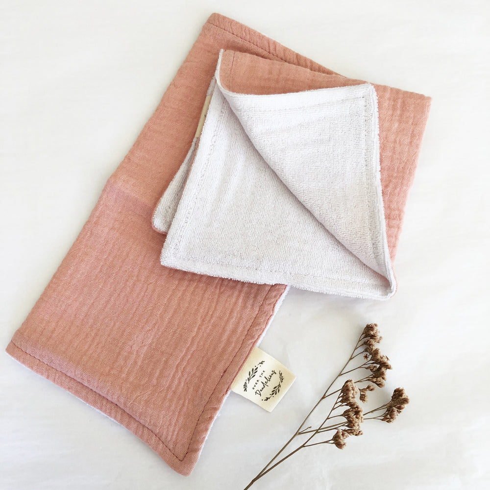 Wash Cloth Set of 2 Blush Pink